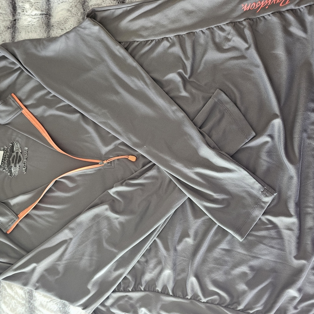 Harley-Davidson Gray Long Sleeve Shirt